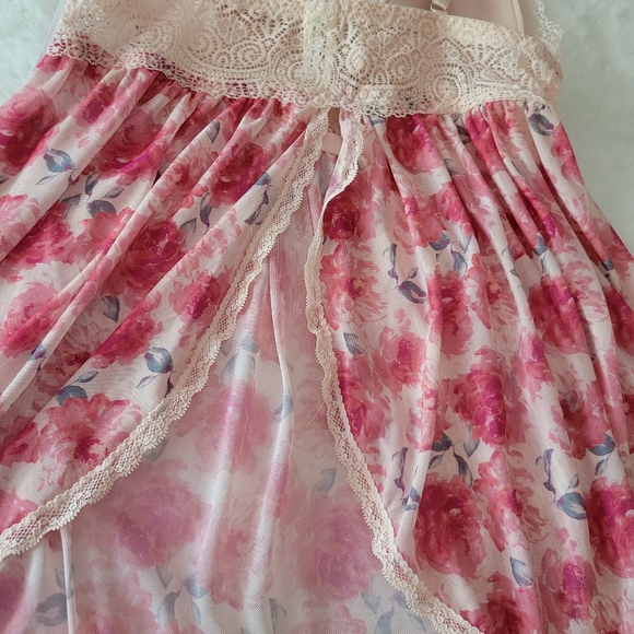 JESSICA SIMPSON BRAND NEW BABYDOLL AND THONG SET SIZE M - Picture 5 of 13